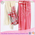 Newest selling excellent quality pure cashmere wool shawl from China